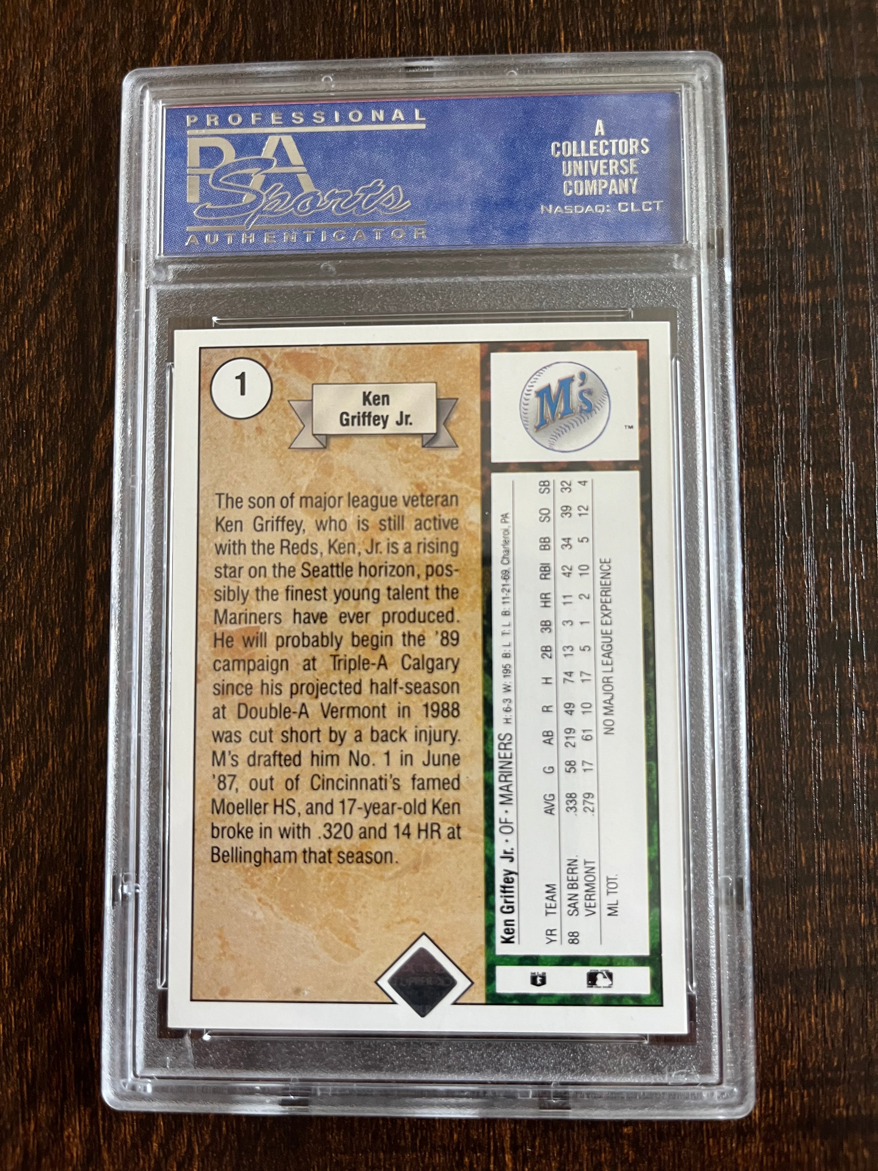 1989 UD KGJ PSA 8