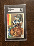 Centered 1956 Topps Jackie Robinson Gray Back SGC 4