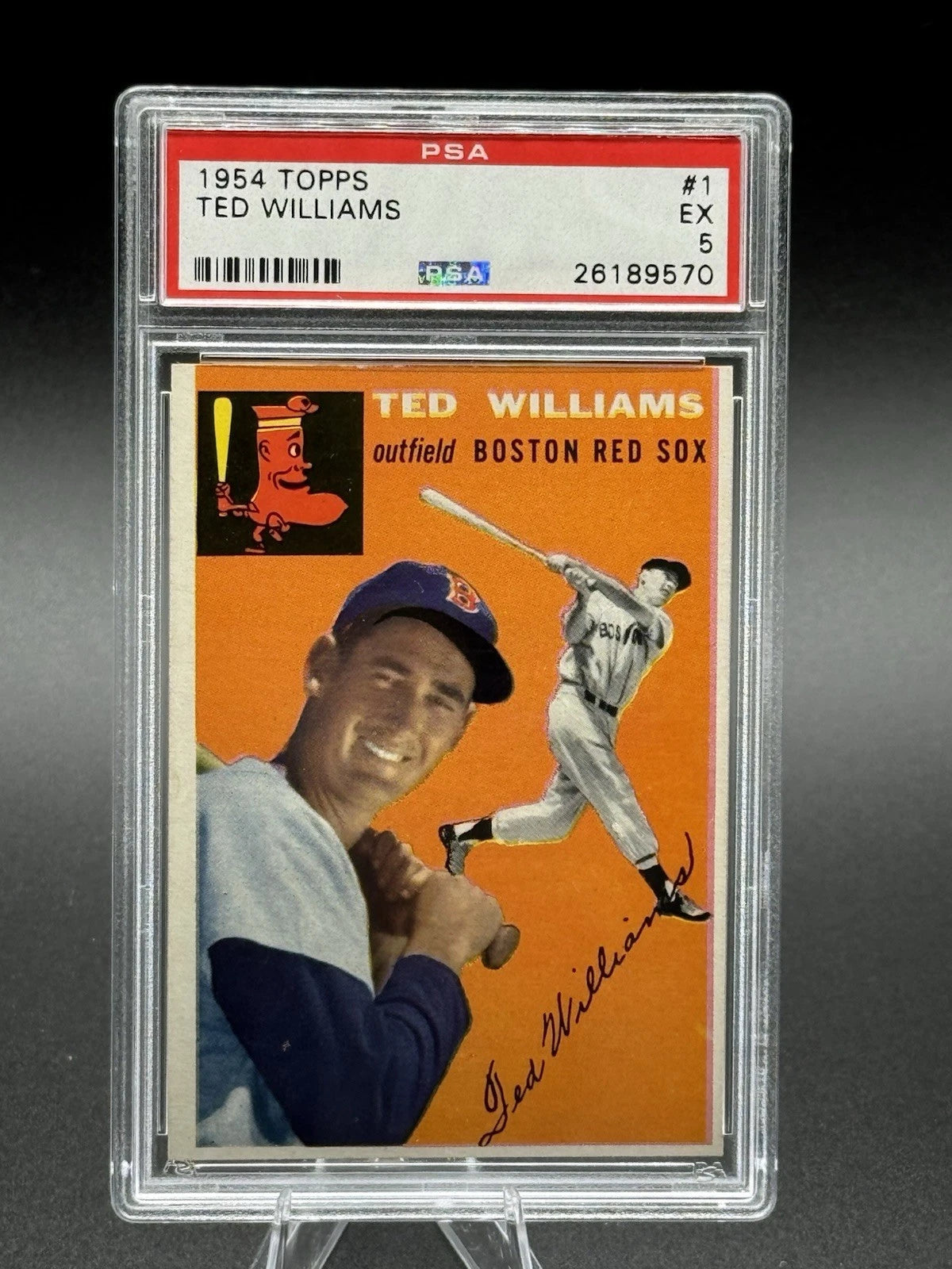 1954 Topps Ted Williams PSA 5