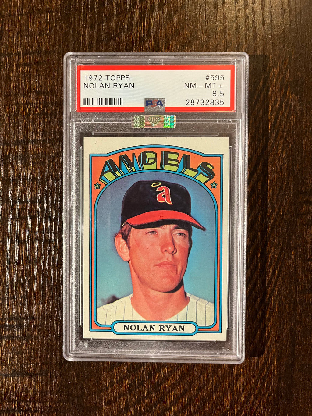 1972 Topps Nolan Ryan #595 PSA 8.5 - MBA Silver - top 15%