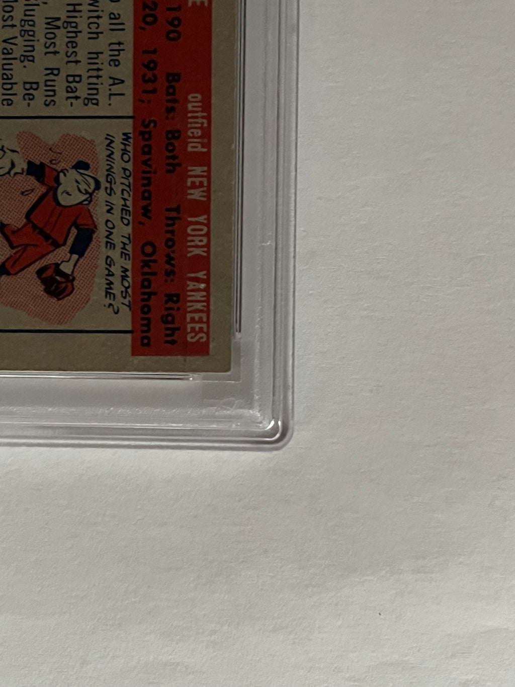 1957 Topps Mickey Mantle #95 PSA 8 NM-MT