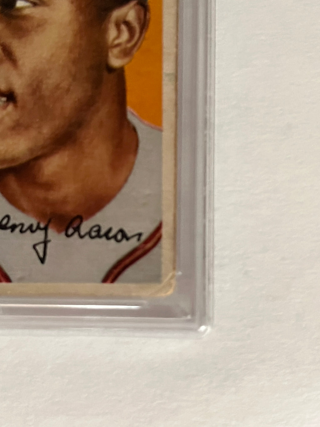 1954 Topps Hank Aaron (Rookie) #128 MBA 1